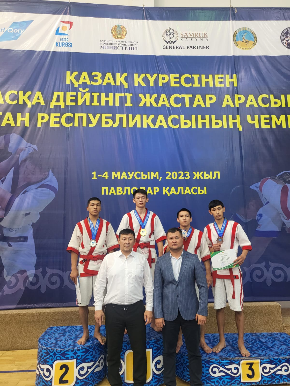 Студент Altynsarin institute стал чемпионом Казахстана по қазақ күресі