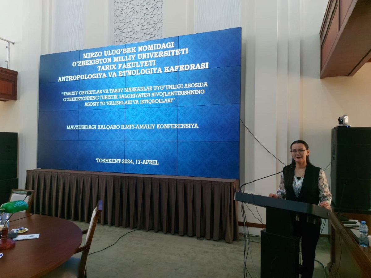 A teacher from Altynsarin Institute took part in an international conference in Uzbekistan